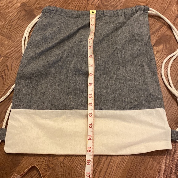 NWOT Environmentally Conscious Drawstring Bag - Picture 6 of 6